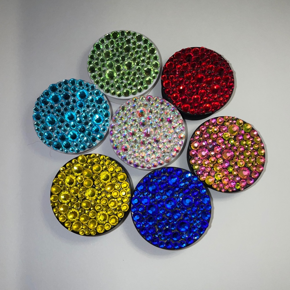 Rhinestone Phone Grip